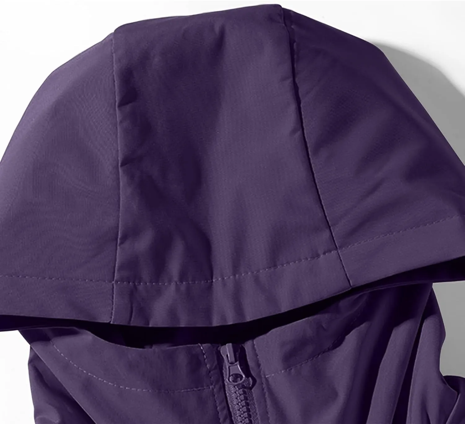 2024 Casual Drawstring Windproof Fashion Winter Outdoor Waterproof Long Sleeve Zipper Classic Solid Hooded Jacket