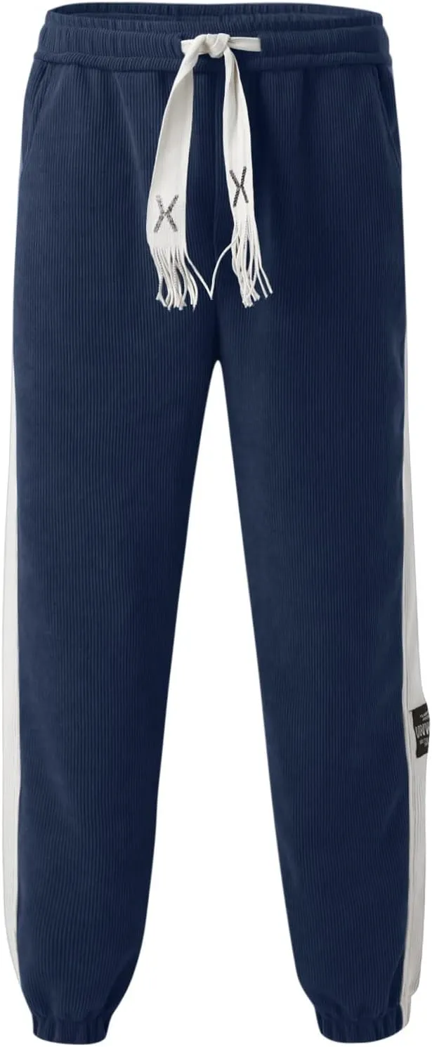 aihihe Sweatpants Mens Joggers Gym Cotton Pants for Men Jogger Big and Tall Men's Joggers Pants Gym Workout Pant Running
