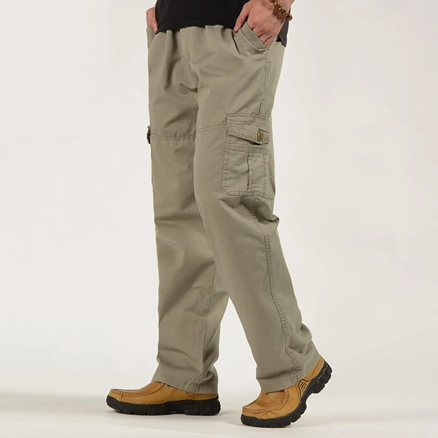 Cargo Pants for Men Big and Tall, Pants Men's Lightweight Relaxed Fit Cargo Pant Mens Work Hiking Ripstop Pants Cargo