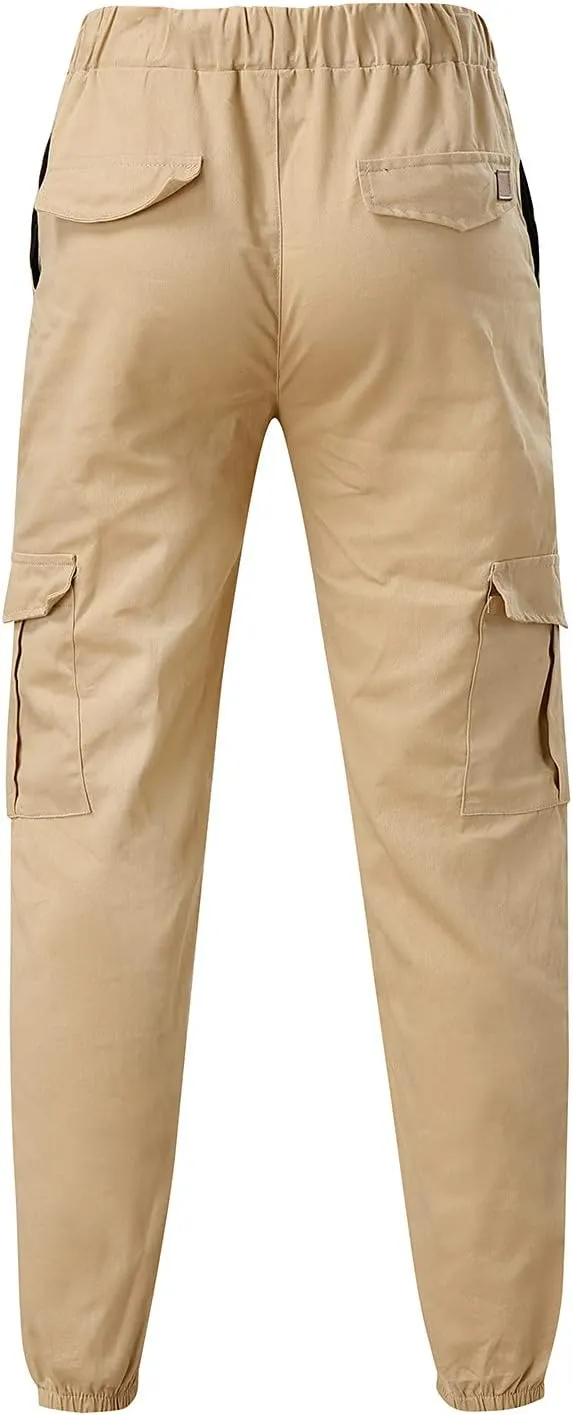 Cargo Pants for Men Joggers Tactical Pants with 9 Pockets Lightweight Ripstop Cargo Work Pants Mens Wild Cargo Pants