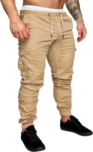 Cargo Pants for Men Joggers Tactical Pants with 9 Pockets Lightweight Ripstop Cargo Work Pants Mens Wild Cargo Pants