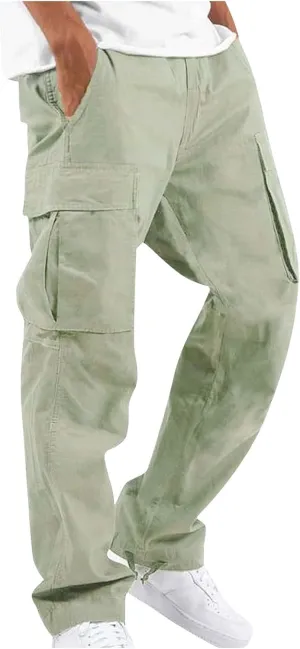 Cargo Pants for Men Lightweight Cargo Joggers Workout Tactical Cargo Pants Casual Outdoor Hiking Pants Multi Pockets
