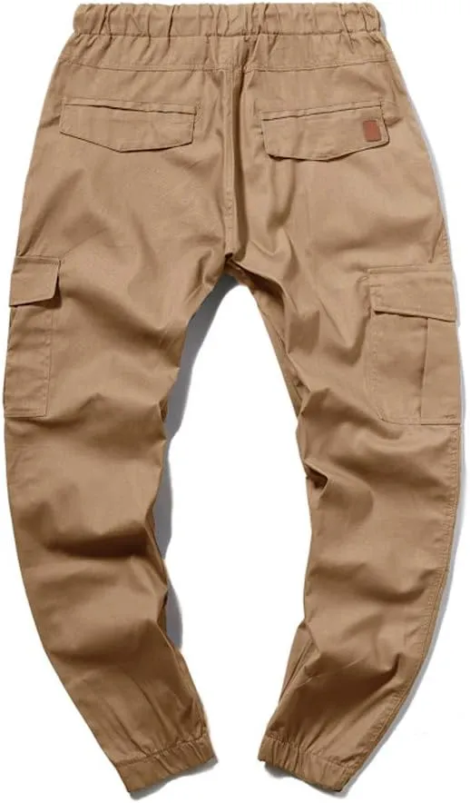 Cargo Pants For Men Mens Trendy Pants Solid Drawstring Sport Jogger Cargo Pants Cargo Outdoor Hiking Trousers Panrts