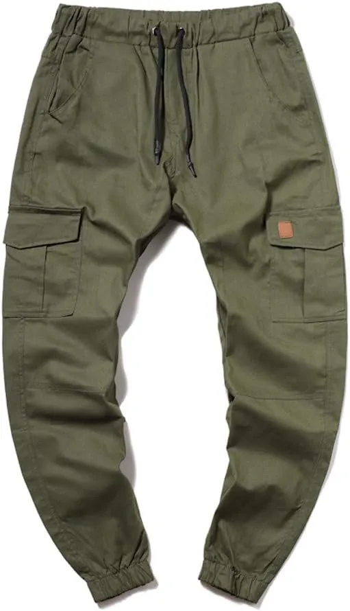 Cargo Pants For Men Mens Trendy Pants Solid Drawstring Sport Jogger Cargo Pants Cargo Outdoor Hiking Trousers Panrts