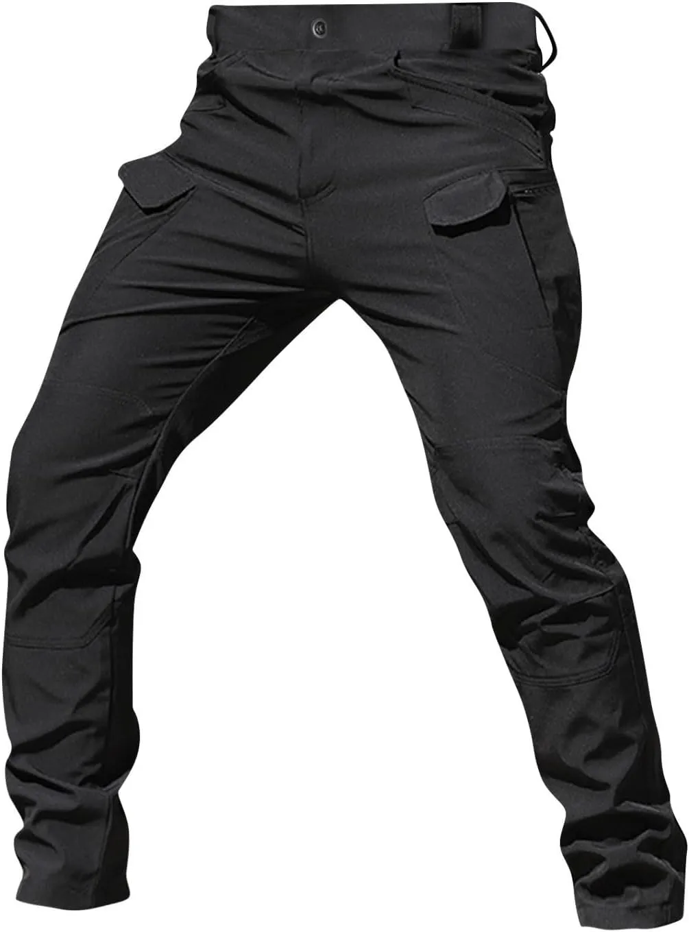 Cargo Pants Men Work Multi Pockets Graphic Pants Stretch Regular Fit Pants Outdoors Trousers Stylish