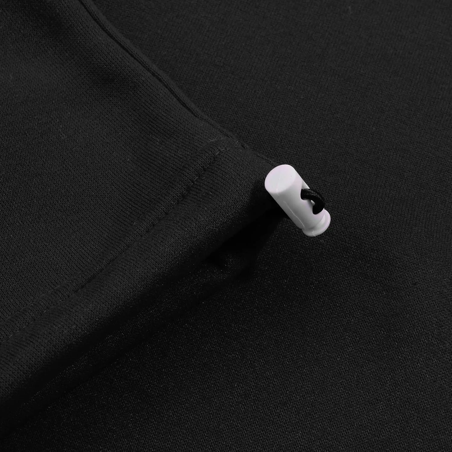 Cargo Sweatpants for Men Plus Size Drawstring Waist Open Bottom Sweatpants Comfy Cotton Lounge Pants with Pockets