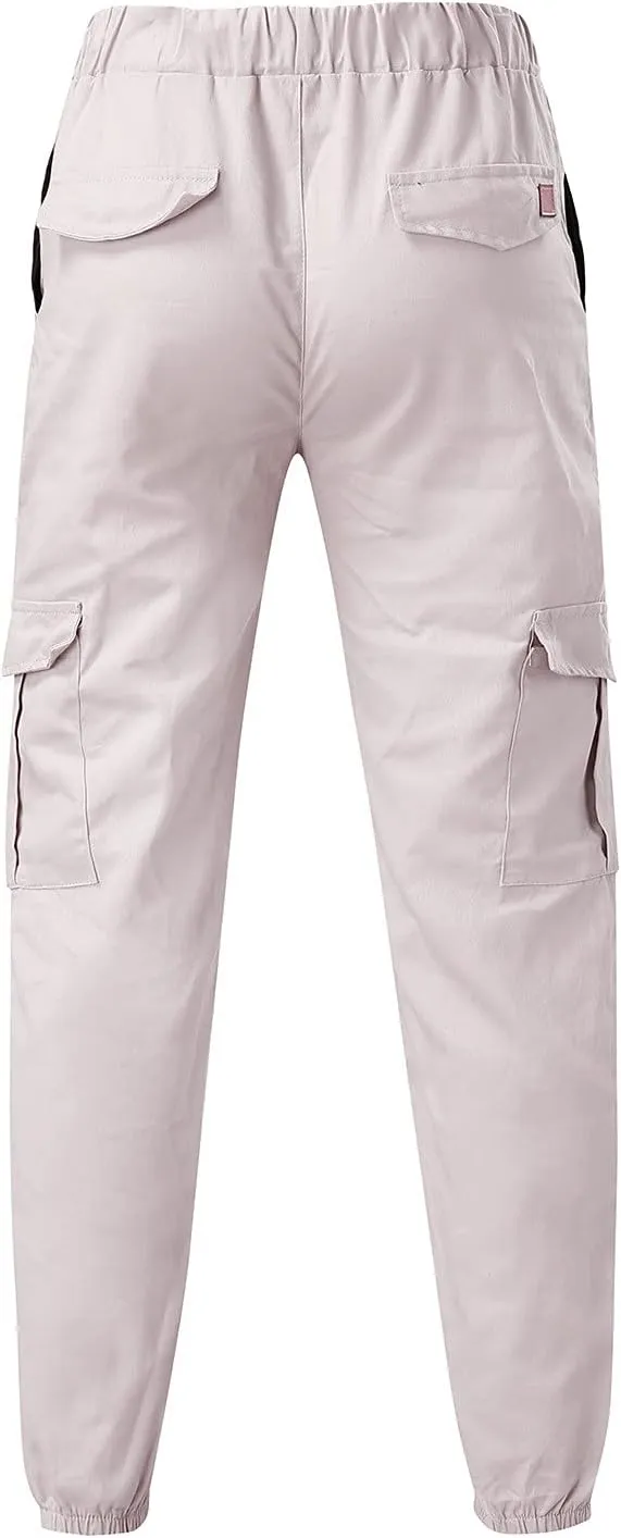Cargo Sweatpants for Men Workout Trousers Casual Cargo Pants Fleece Joggers Sweat Pants for Men Mens Cargo Sweatpants