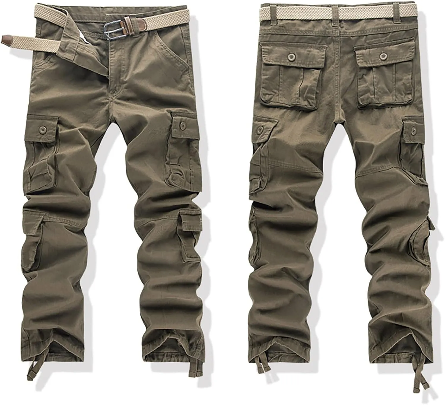Cargo Work Pants for Men Mens Docker Dress Pants Cargo Pants for Men Pack Straight Pants for Men Destination Cargo
