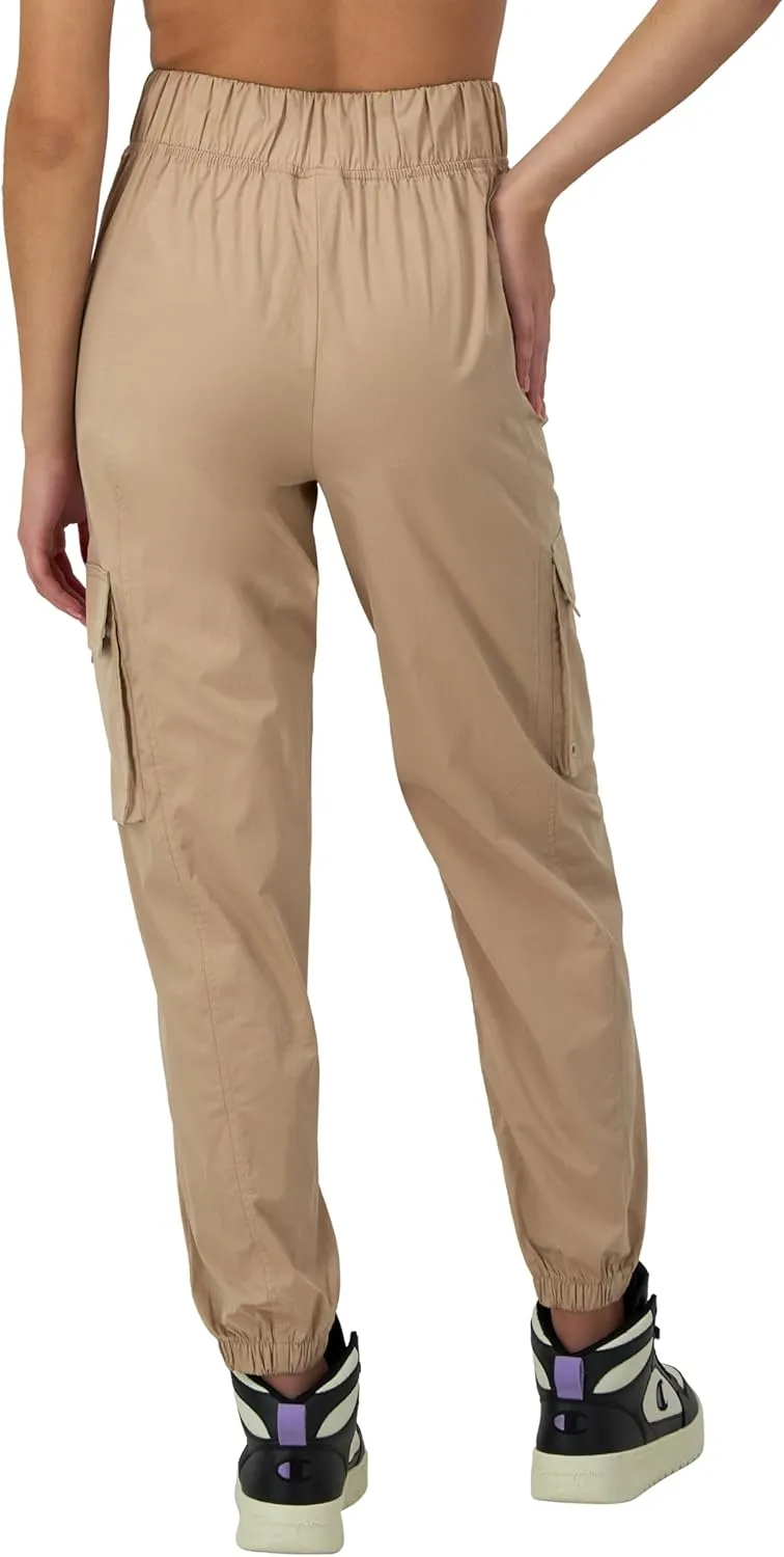Champion Women's Cargo Pants, Lightweight Pants with Cargo Pockets For Women, Casual Pants, 29