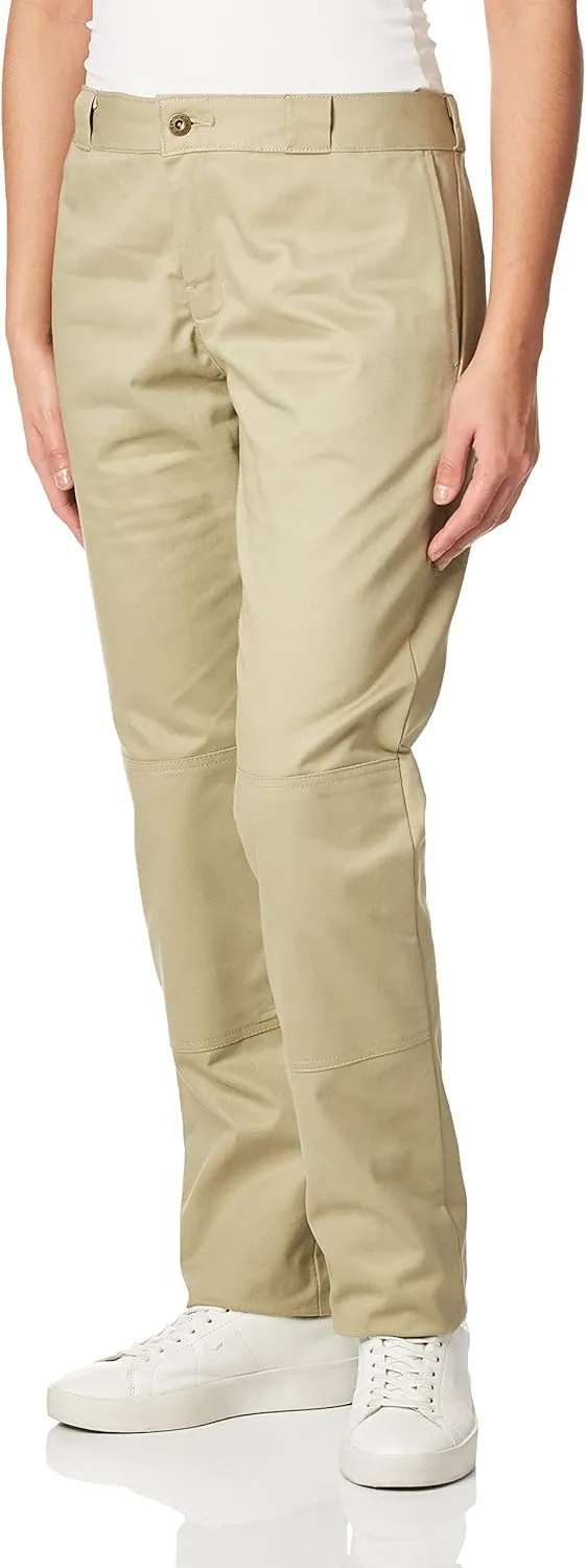 Dickies Women's Double Knee Work Pant with Stretch Twill