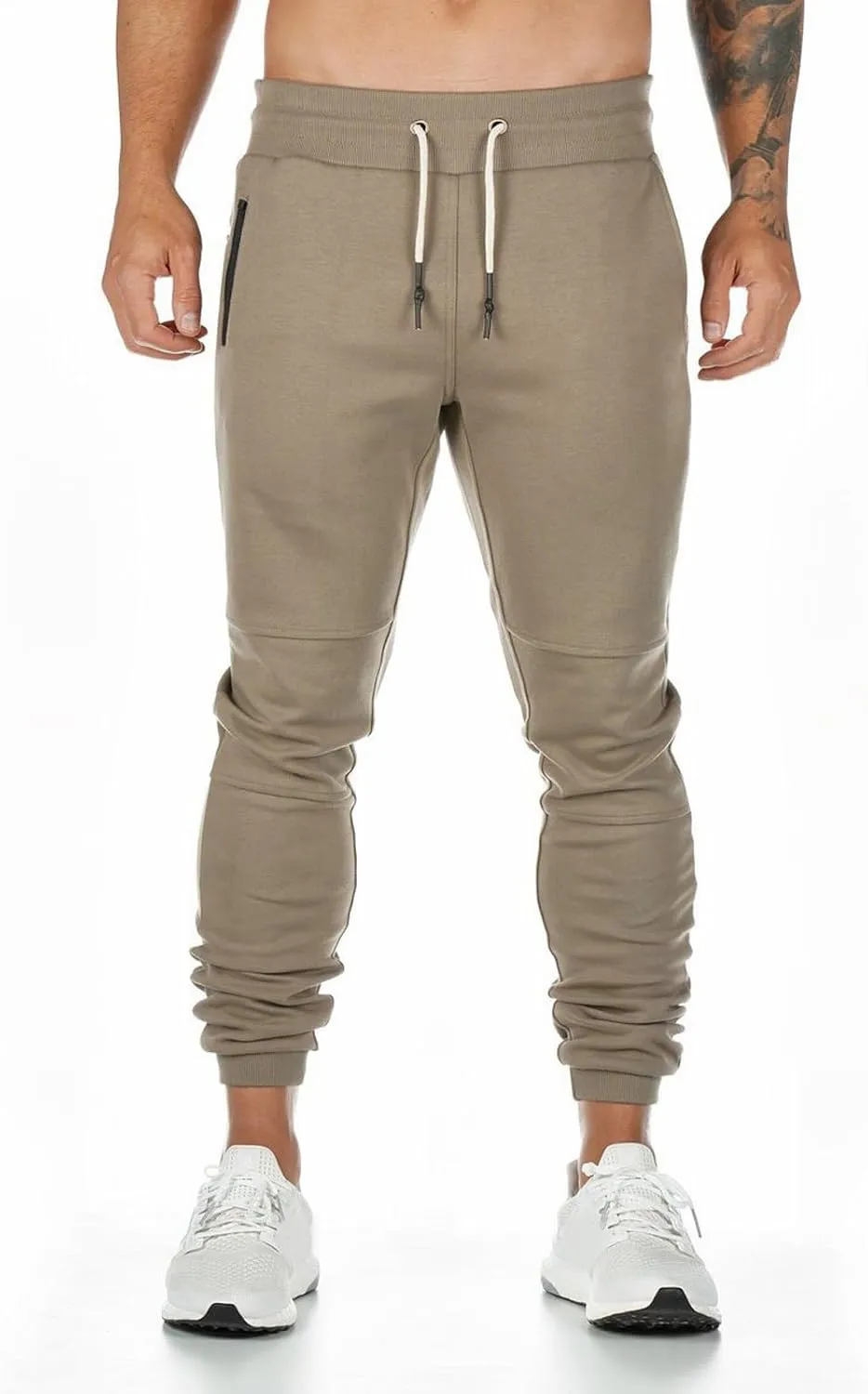 GIERIDUC Men's Graphic Printed Sweatpants White Skinny Dress Pants Men's Big and Tall Urban Clothing Walking Clothes for Men