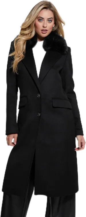 GUESS Eco Nancy Wool-Blend Coat