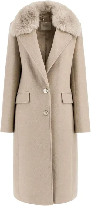 GUESS Eco Nancy Wool-Blend Coat