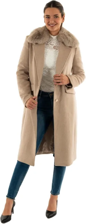 GUESS Eco Nancy Wool-Blend Coat