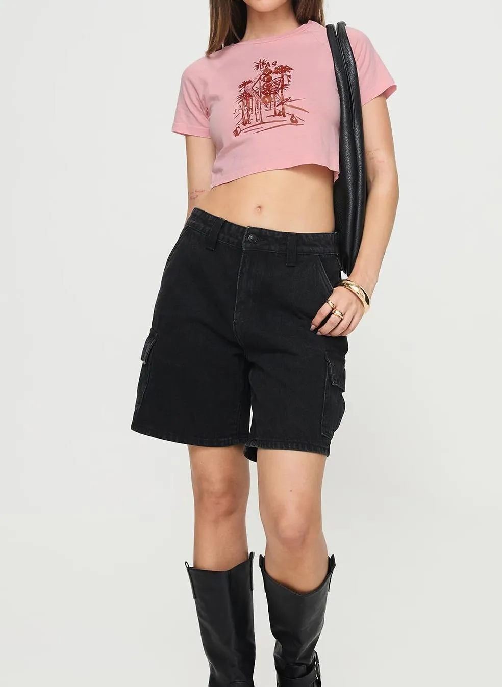 High Waisted Jean Shorts Women Casual Trendy Stretchy Wide Leg Denim Shorts Baggy Straight Leg Shorts with Pockets