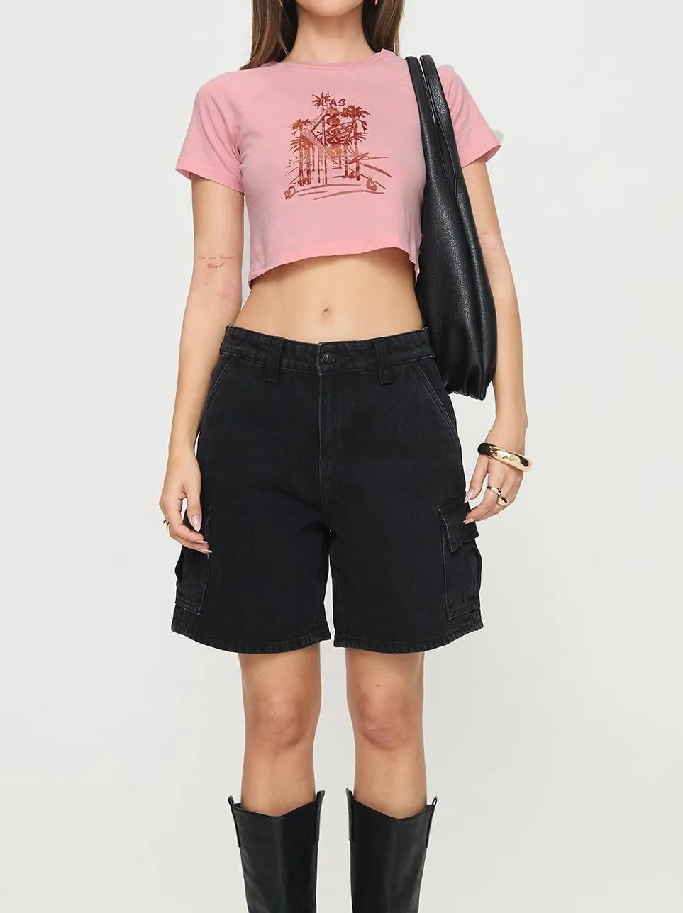 High Waisted Jean Shorts Women Casual Trendy Stretchy Wide Leg Denim Shorts Baggy Straight Leg Shorts with Pockets