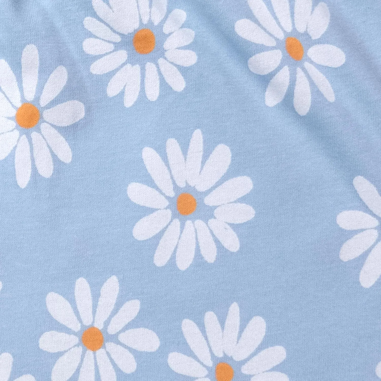 HonestBaby Cuffed Short 100% Organic Cotton for Infant Baby and Toddler Girls