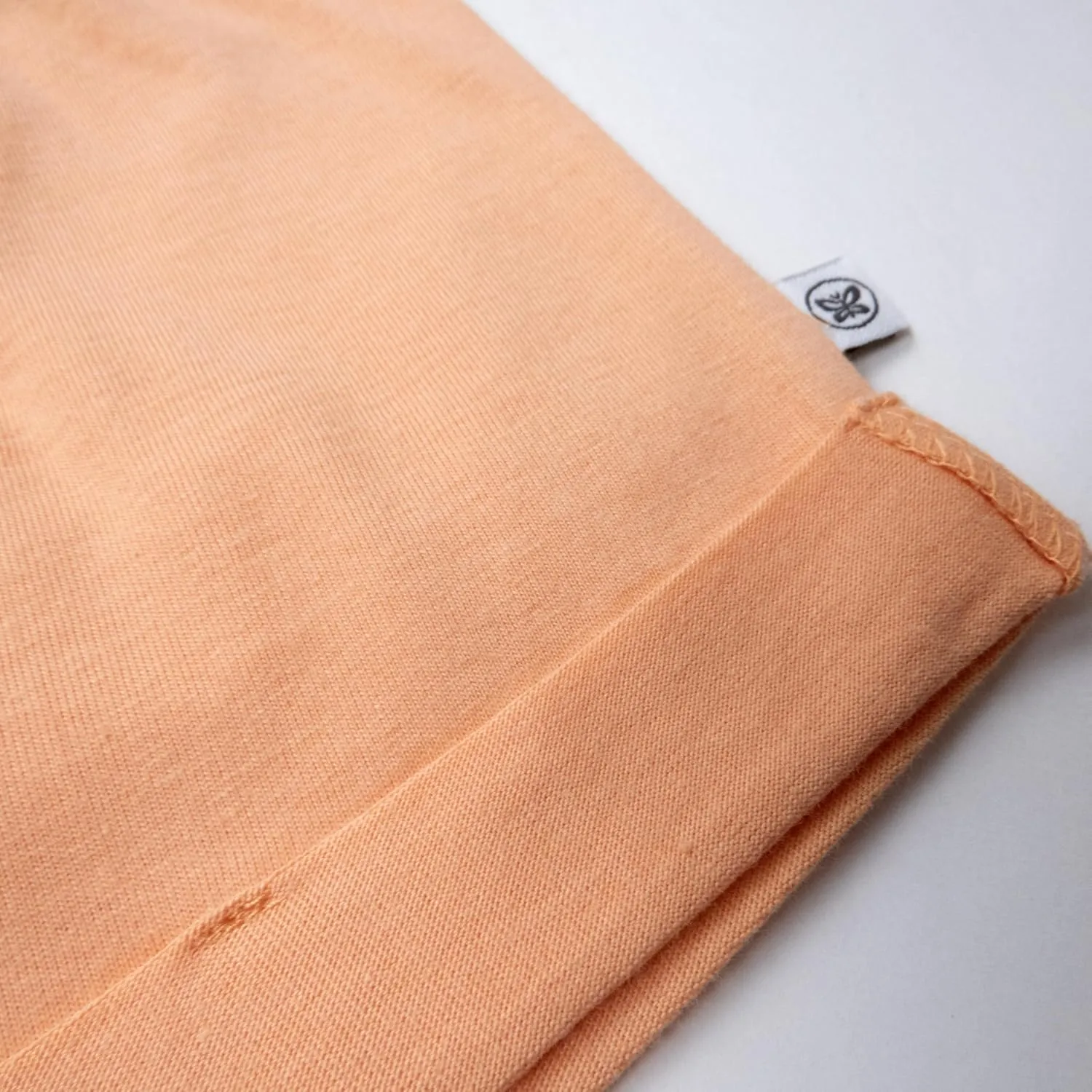 HonestBaby Cuffed Short 100% Organic Cotton for Infant Baby and Toddler Girls