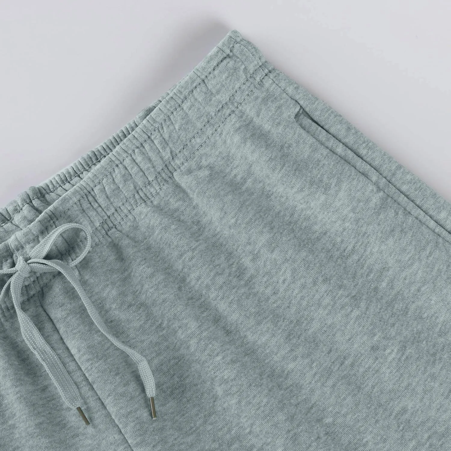 Jogger Sweatpants Women Baggy Comfy Elastic High Waisted Fleece Sweatpants Outdoor Workout Joggers w/Pockets
