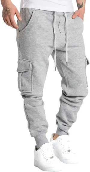 Joggers for Men Big and Tall, Mens Joggers Sweatpants Slim Fit Mens Athletic Jogger Pants with Pockets for Running Training