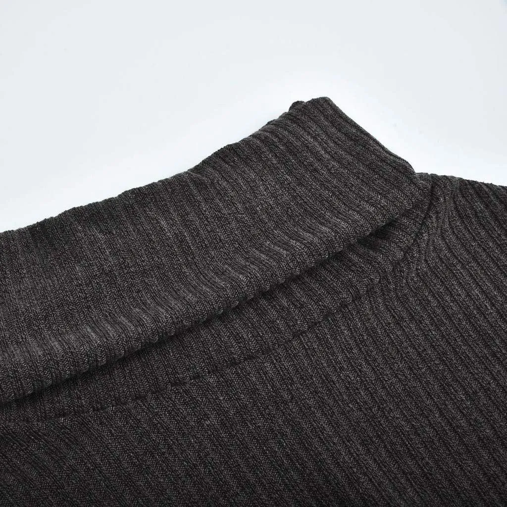 LCMTWX Oversized Sweater for Women Button Long Pullover Women Tops Turtleneck Sweater Round Neck Striped Pullover 2023 Fall