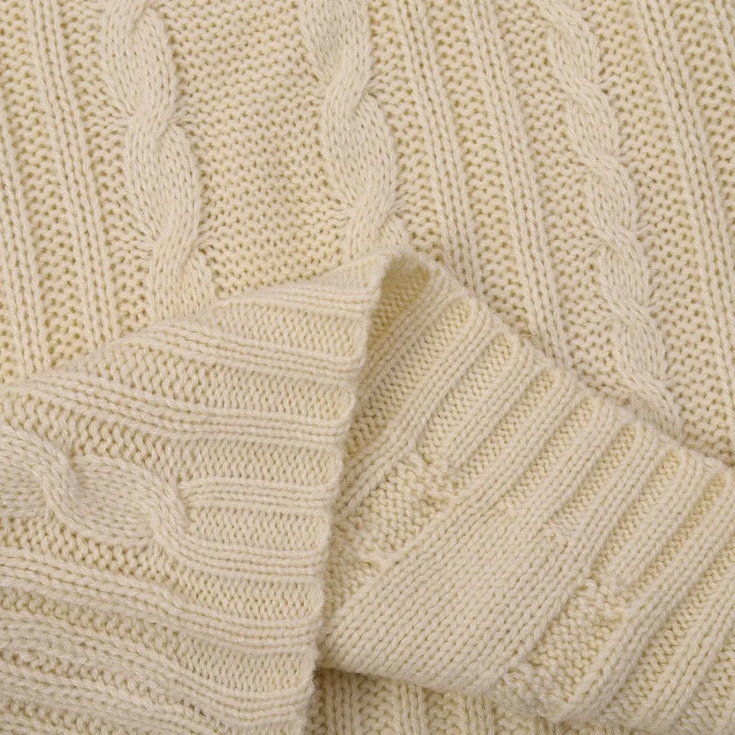 LCMTWX Oversized Sweater for Women Turtleneck Long Sleeved Knitted Sweater Round Neck Striped Women's Oversized Sweaters
