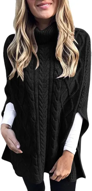 LCMTWX Women's Oversized Sweaters 2023 Long Sleeve Turtleneck Sweater Casual Long Sleeve Crewneck Fashion Fall Clothes