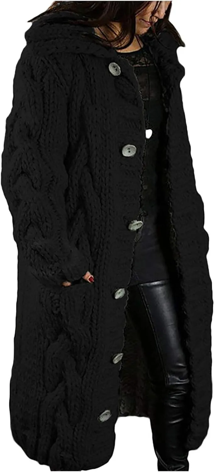 LCMTWX Womens Plus Size Sweater Button Long Pullover Women Tops Turtleneck Sweater Fall Fuzzy Knit Warm Pullover Sweater