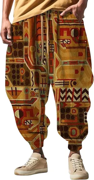 Long Sports Pants Print Fashion Street Feel Casual Sweatpants Mens Japanese Art Graphic Printed Casual Pants Hammer