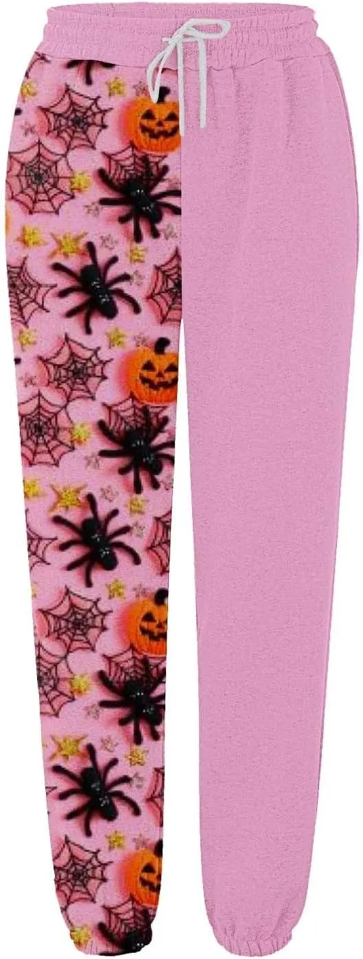 Loose Fit Wide Leg Trouser Pants Pants Workout High Waisted Yoga Pants with Pockets Pockets Sport Casual Printed
