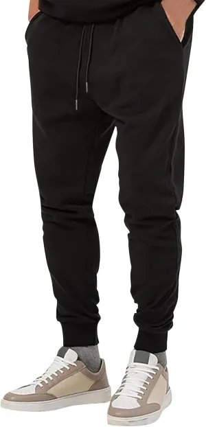 Men's Athletic Hiking Pants Lightweight Quick Dry Drawstring Joggers Running Workout Active Track Pants with Pockets
