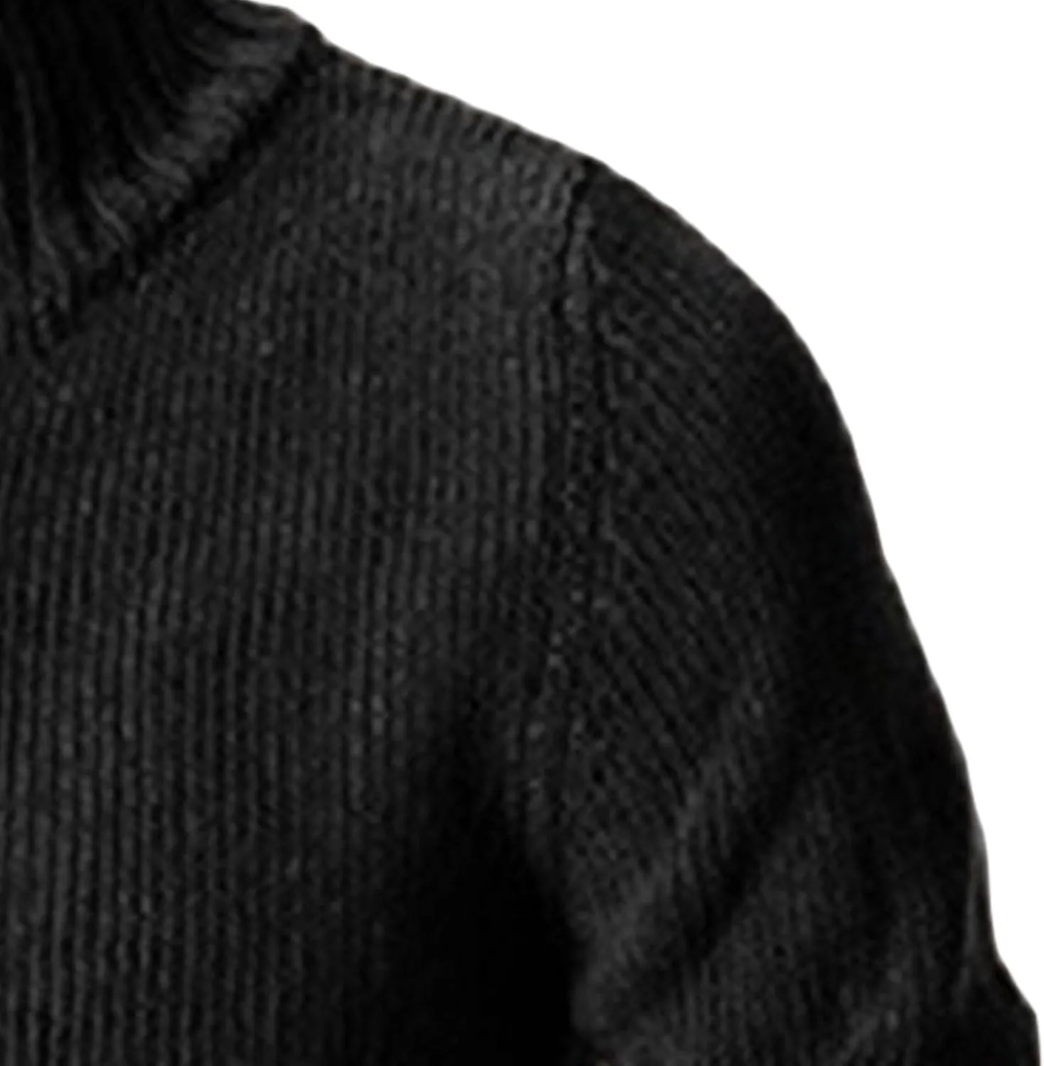 Men's Button Down Ribbed Cardigan Sweaters Stand Collar Cable Knit Sweater Loose Fit Long Sleeve Casual Cardigans