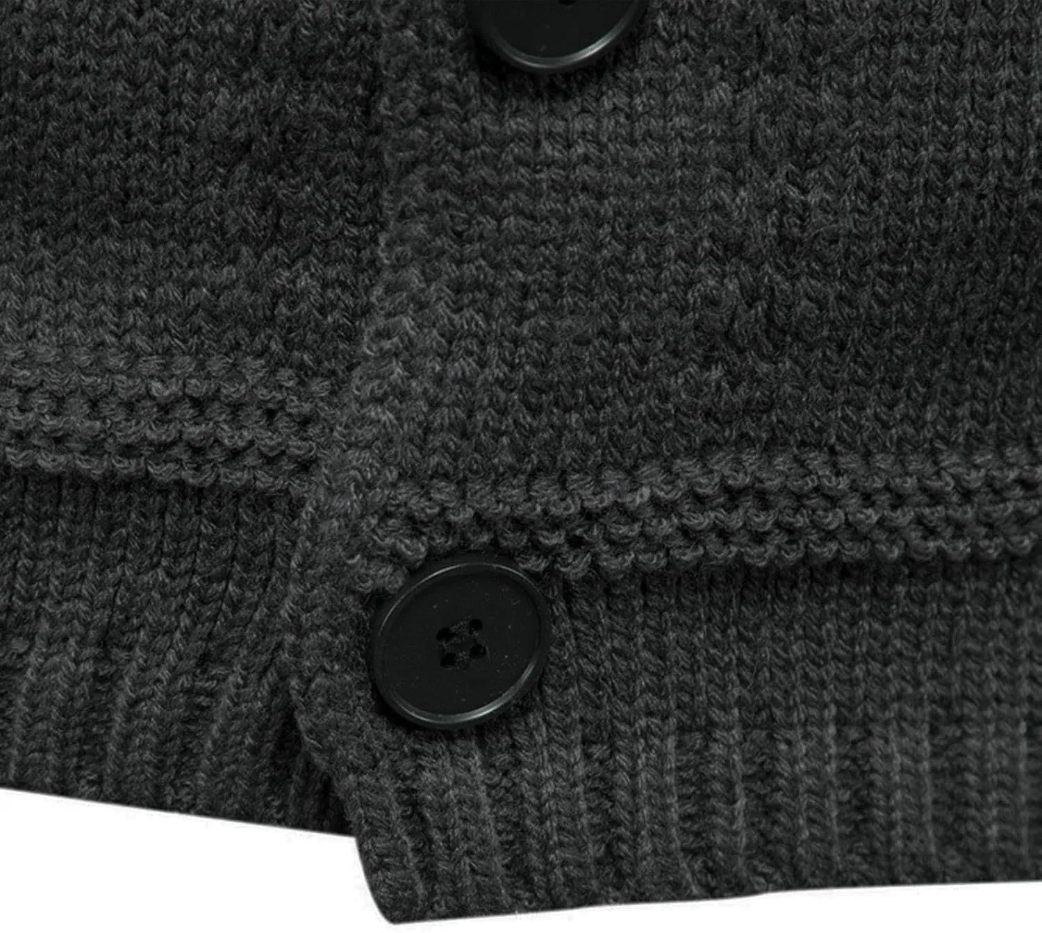 Men's Cardigan Sweaters Button Down Knit Sweater Open Front Cardigan Turn Down Collar Jacket Casual Winter Jackets