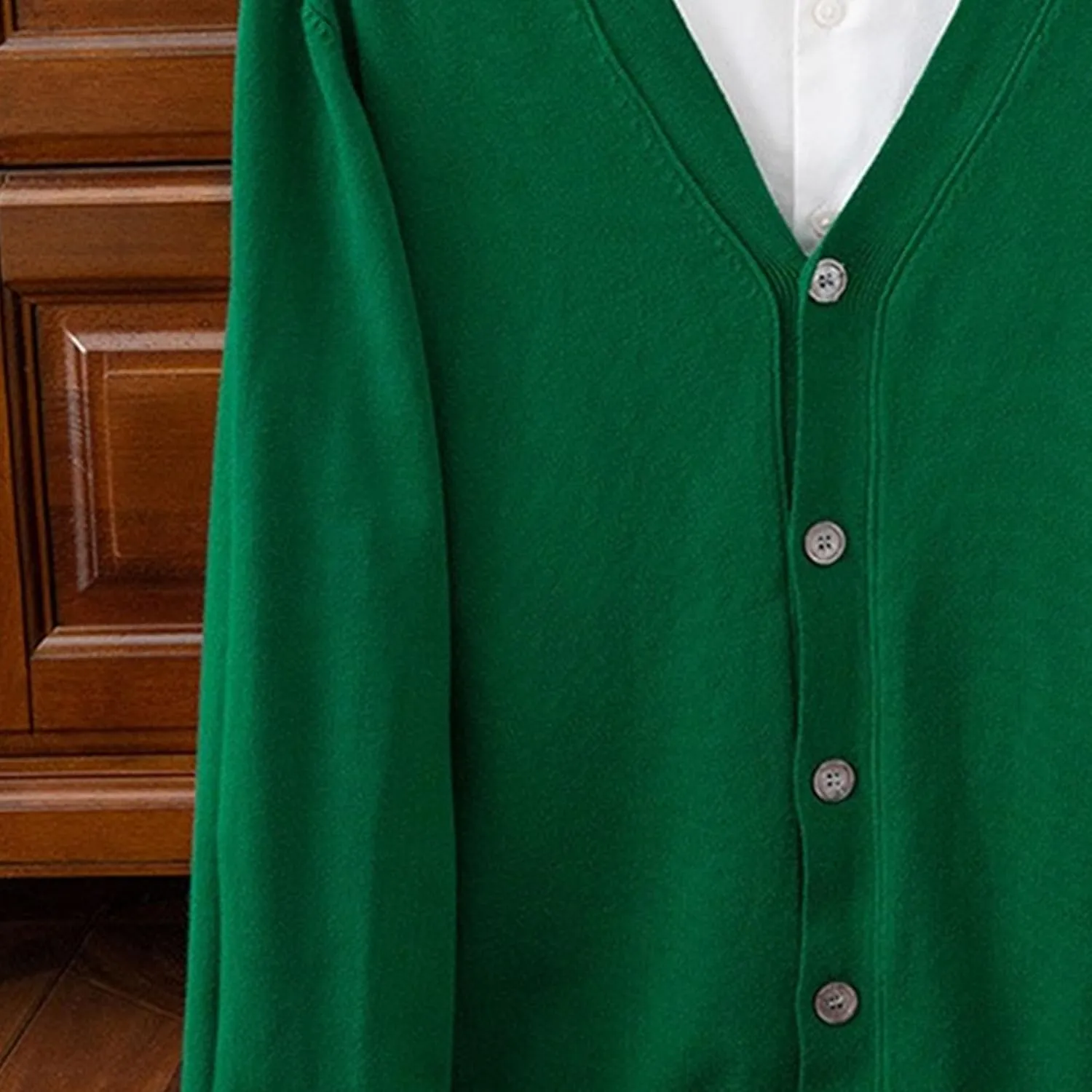 Men's Cardigan Sweaters Long Sleeve Cable Knit Cardigans Slim Fit Casual Button Down Ribbed Sweaters Outerwear