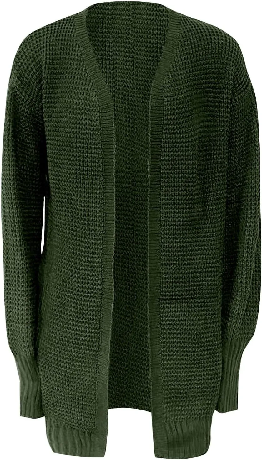 Men's Cardigan Sweaters with Buttons Knit Lapel Oversized Cardigan Thick Warm Casual Winter Cardigan