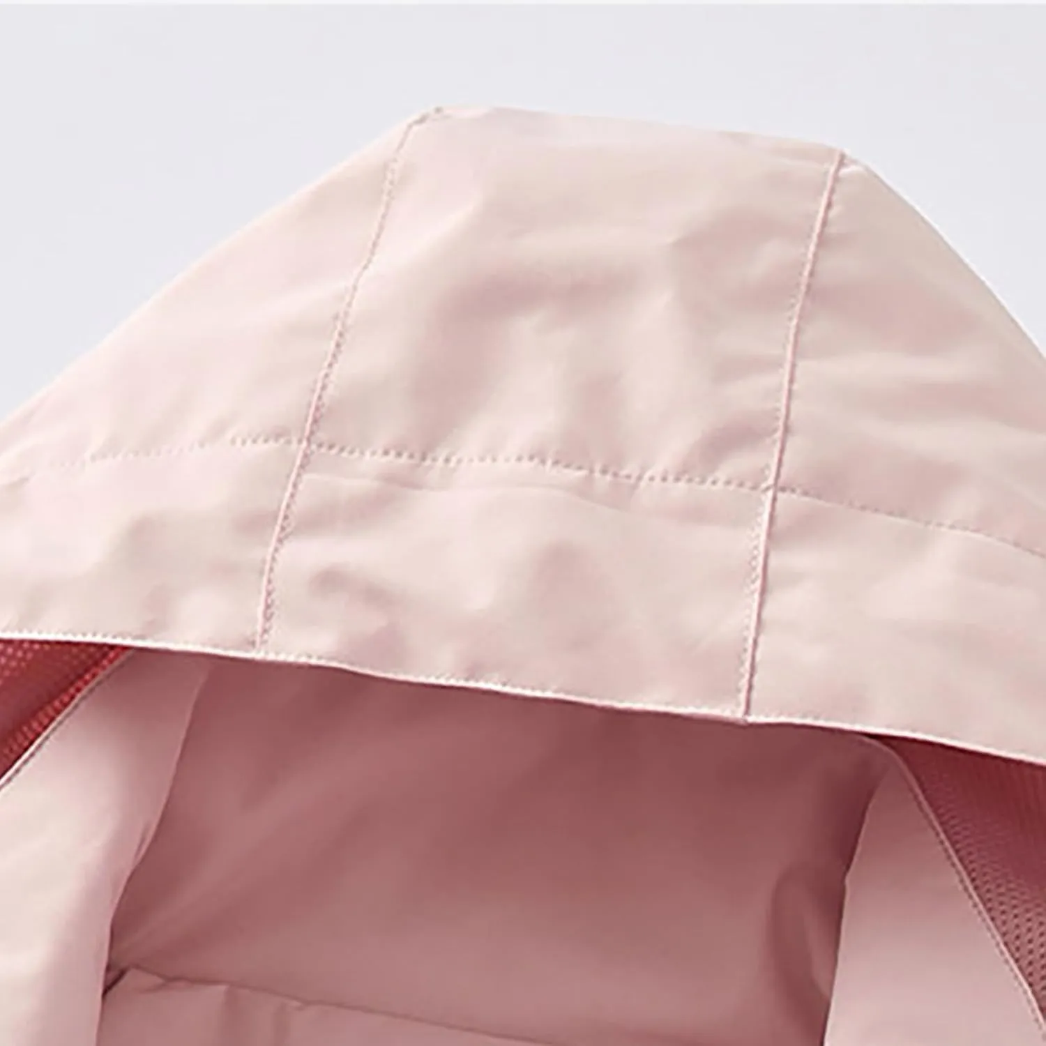 Men's Casual Hooded Jacket Coats Fashion Winter Loose Color Blocking Waterproof Outdoor Long Sleeved Windproof Jacket