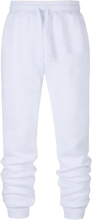 Mens Casual Joggers Pants Hiking Drawstring Athletic Running Workout Active Straight Leg Track Cargo Sweatpants