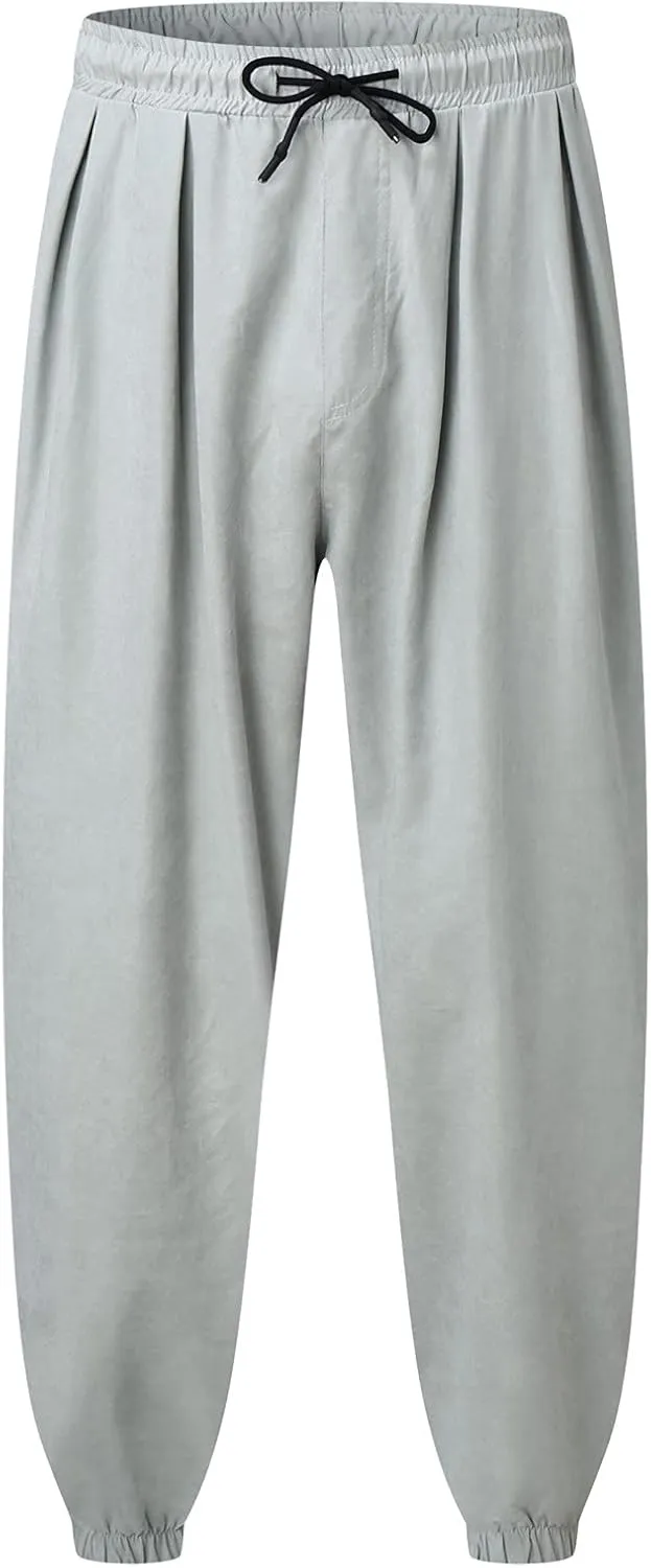 Mens Hiking Outdoor Recreation Pants Color Solid Men's Trousers Leggings Multi-Pocket Pants Tooling Men's Pants Golf