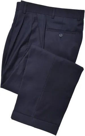 Men's Premium Regular Fit Pleated Dress Pants - Many Colors