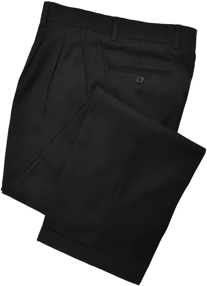 Men's Premium Regular Fit Pleated Dress Pants - Many Colors