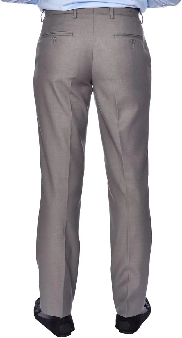 Men's Premium Slim Fit Flat Front Dress Pants - Many Colors