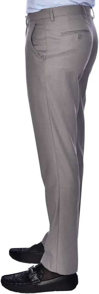 Men's Premium Slim Fit Flat Front Dress Pants - Many Colors
