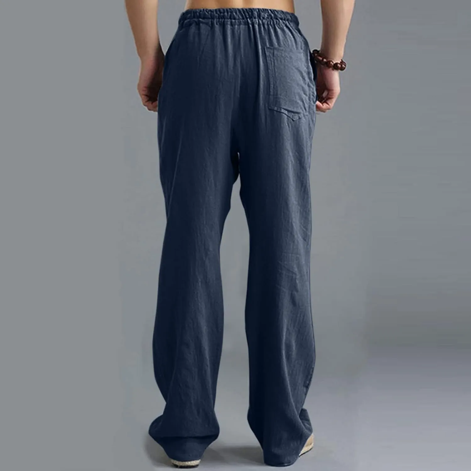 Mens Sweatpants with Pockets Big and Tall Gym Stretch Jogger Pants Mens Cargo Sweatpants Heavyweight Fleece Trousers