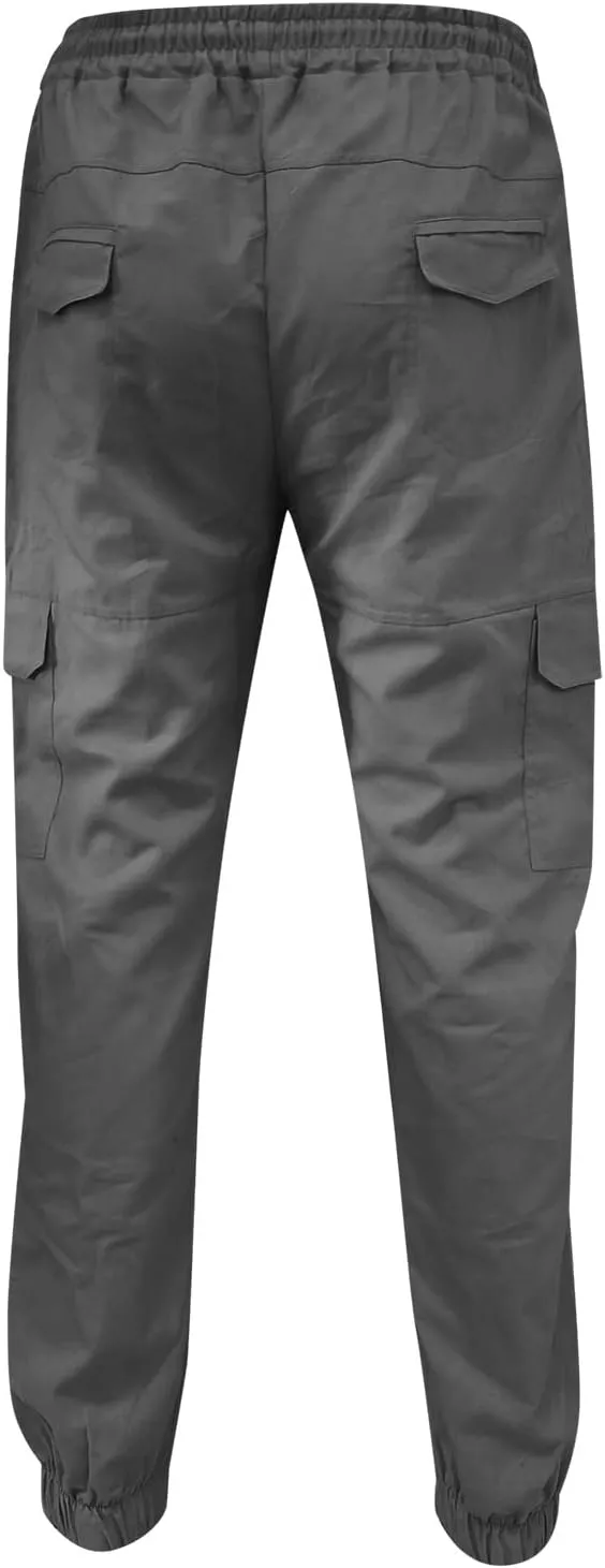 Mens Sweatpants with Pockets Big and Tall Lined with Elastic Waistband Fleeced Cargo Pants Cargo Pants for Men Cargo