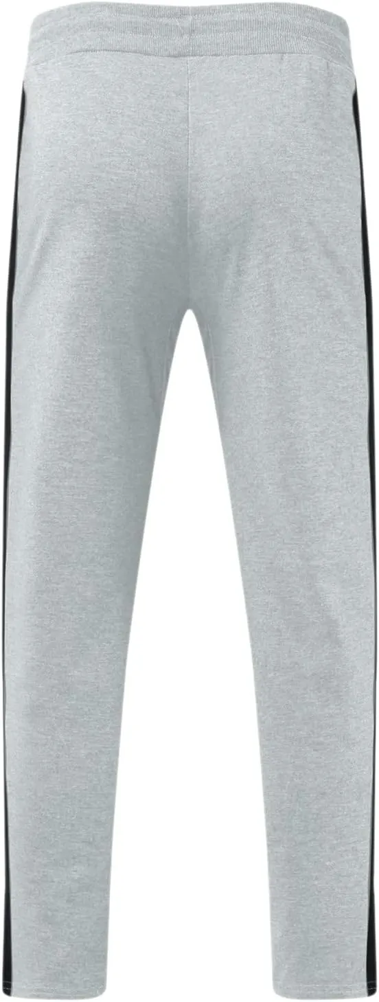 Mens Sweatpants with Pockets Big and Tall Pant Slim fit Basic Trouser with Pocket Men's Personality Casual Drawstring