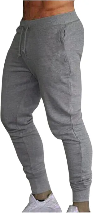Mens Tall Joggers Mens Jogger Sweatpants Lightweight Workout Gym Running Track Pants with Pockets for Athletic Casual