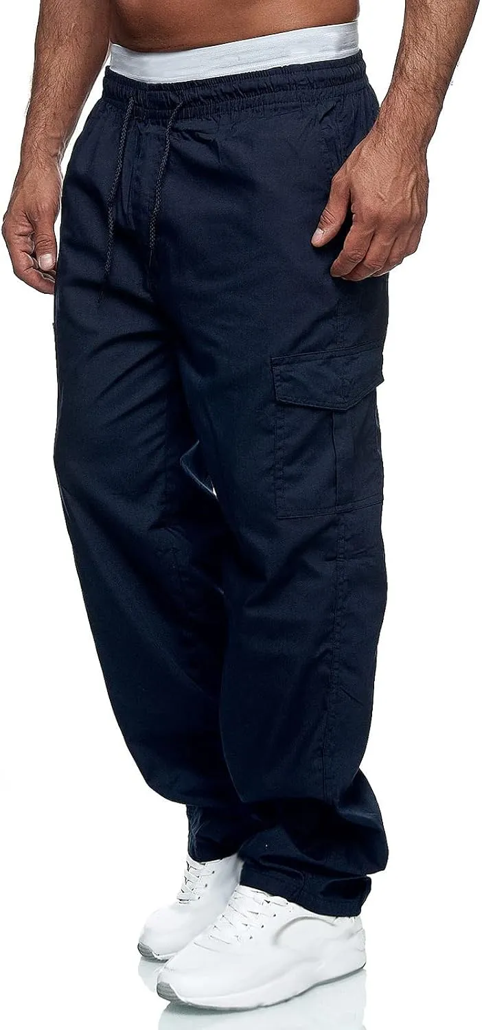 Mens Work Pants Stretch Flex Construction Cargo Pants with Pockets Outdoor Flexcamo - Tactical Waterproof Pants