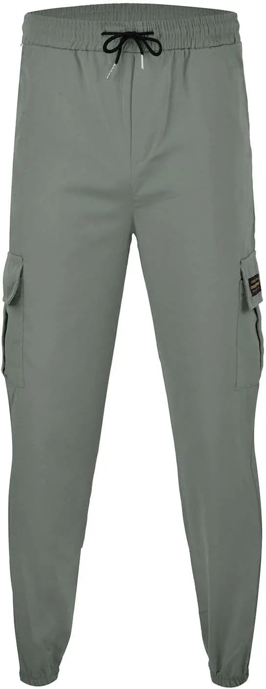 Men's Workwear Pants Spring & Autumn Fashionable Cuffed Trousers Casual and Loose Fitting with American Pants for Men