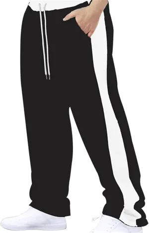 MIDOO Mens Sweatpants Joggers Athletic Training Track Joggers Drawstring Stretch Elastic Waist Pants Comfy Lounge Pants