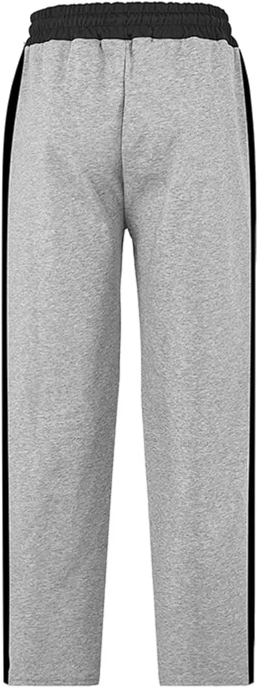 MIDOO Mens Sweatpants Joggers Athletic Training Track Joggers Drawstring Stretch Elastic Waist Pants Comfy Lounge Pants